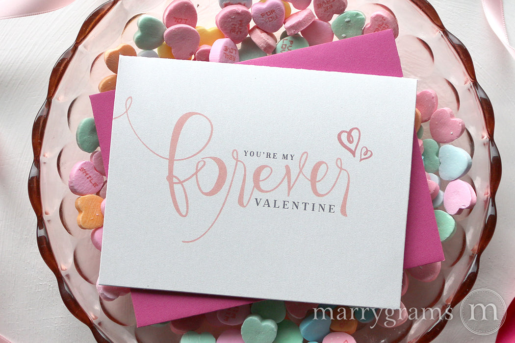 Valentines Card | You're My Forever Valentine 