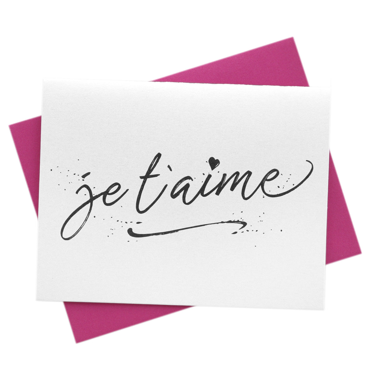 Je Taime Card