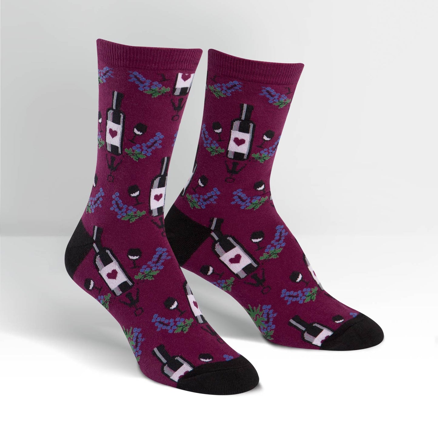 Wine Women's Crew Socks