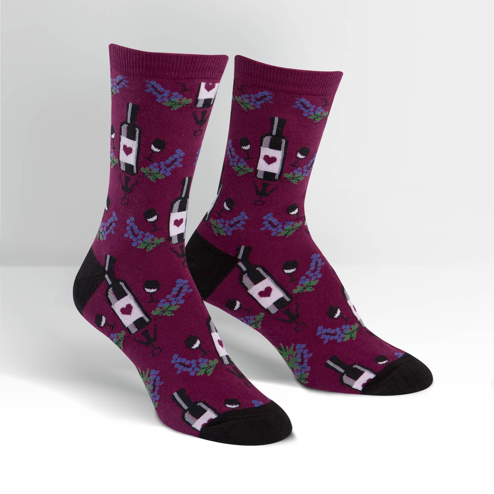Wine Women's Crew Socks