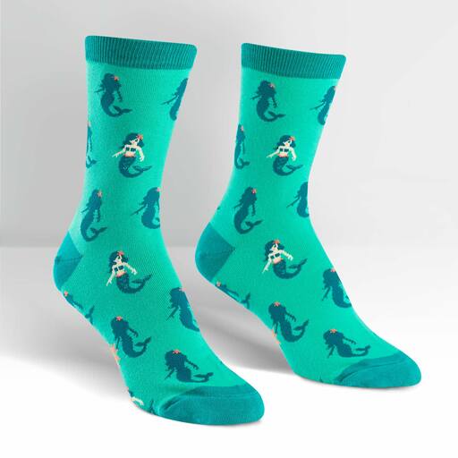 Princess of the Sea Mermaid Women's Crew Socks