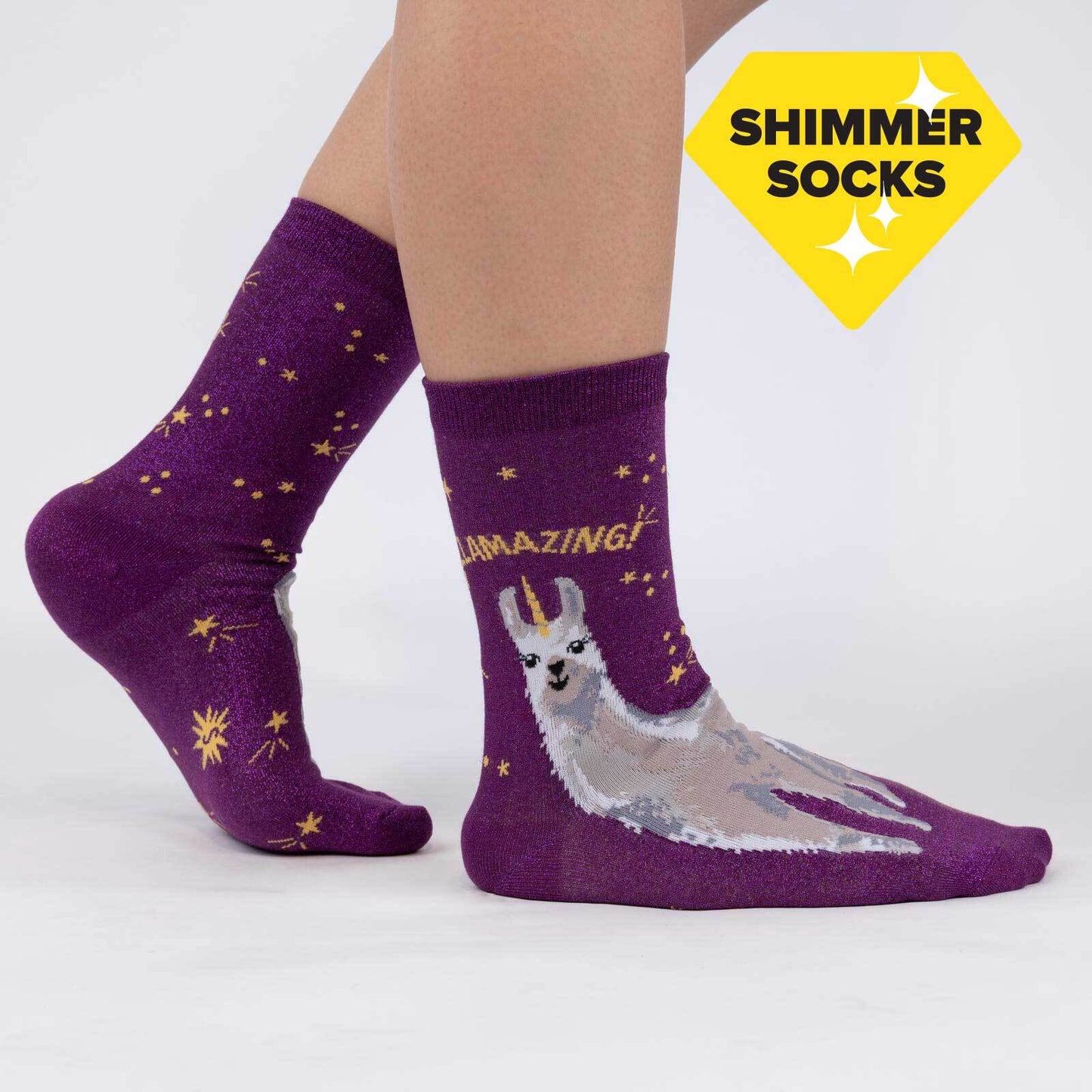 Llamazing Llama Women's Crew Socks