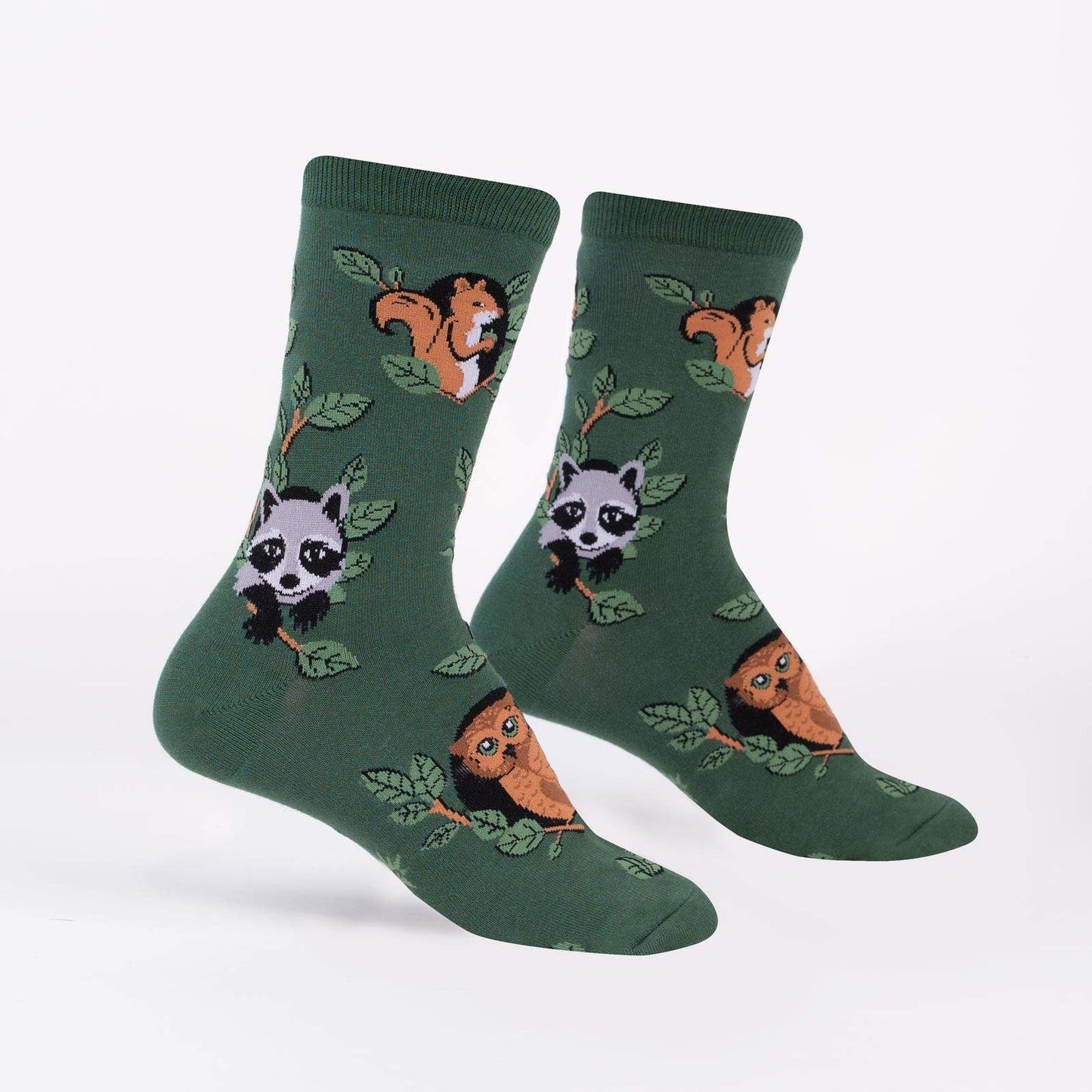 Woodland Watchers Women's Crew Socks