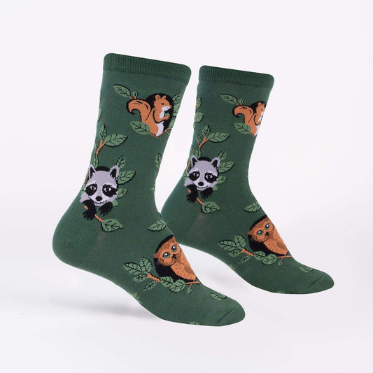 Woodland Watchers Women's Crew Socks
