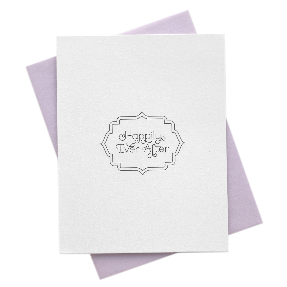 Happily Ever After Wedding Congratulations Card