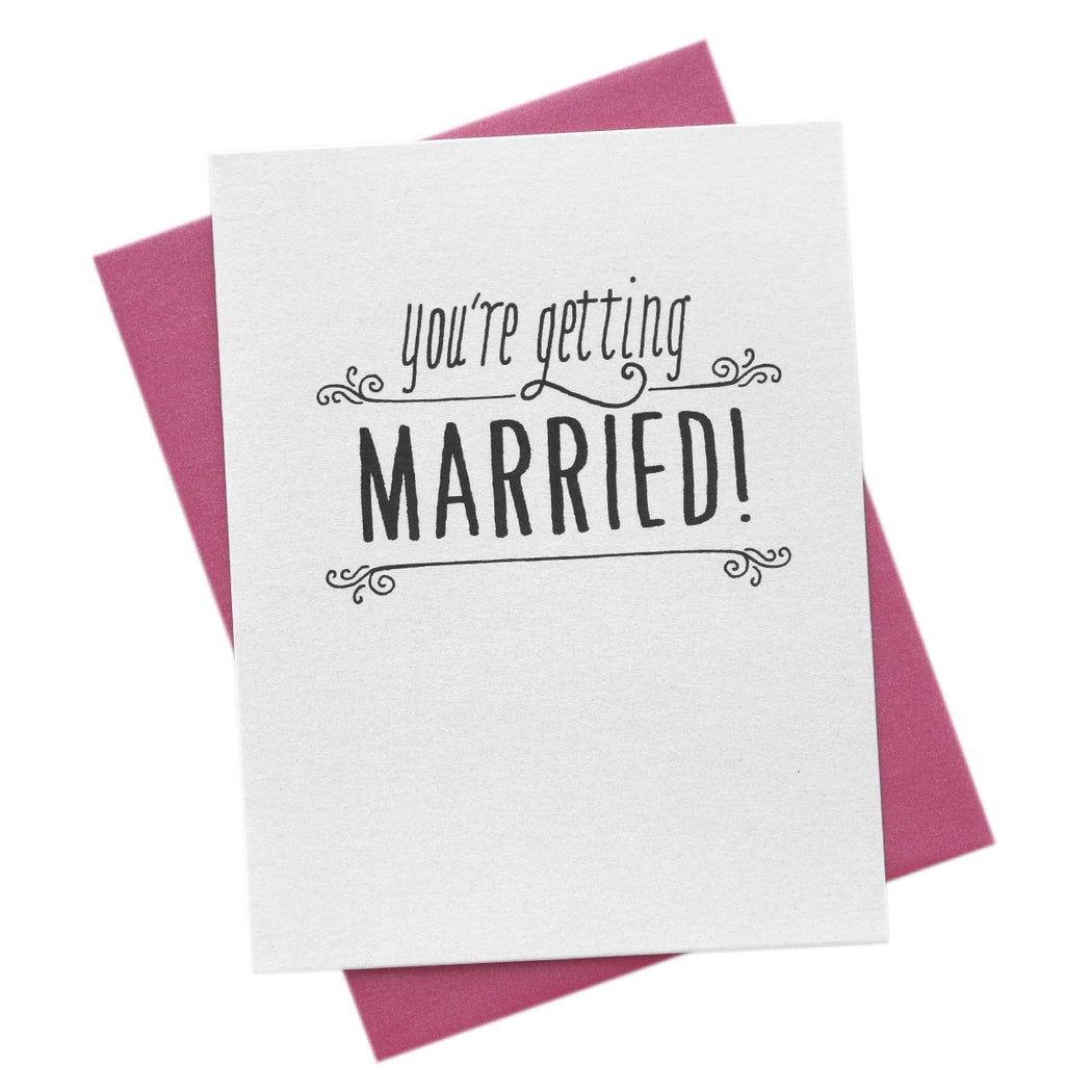 You're Getting Married! Wedding Card