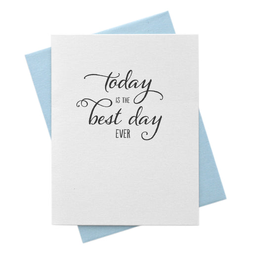 Today is the Best Day Ever Wedding Card