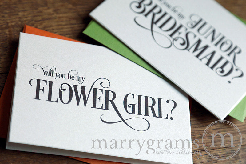 Will You Be My Bridesmaid Proposal Card Enchanting Style
