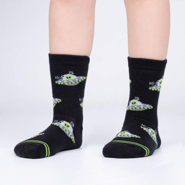 Alien Craft Youth Crew Socks