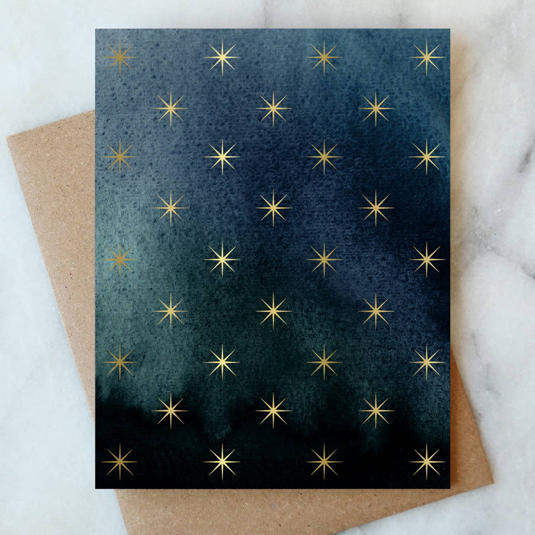 Dark Stars Blank Card