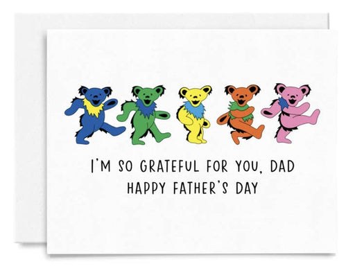 Grateful Dead Bears Fathers Day Card