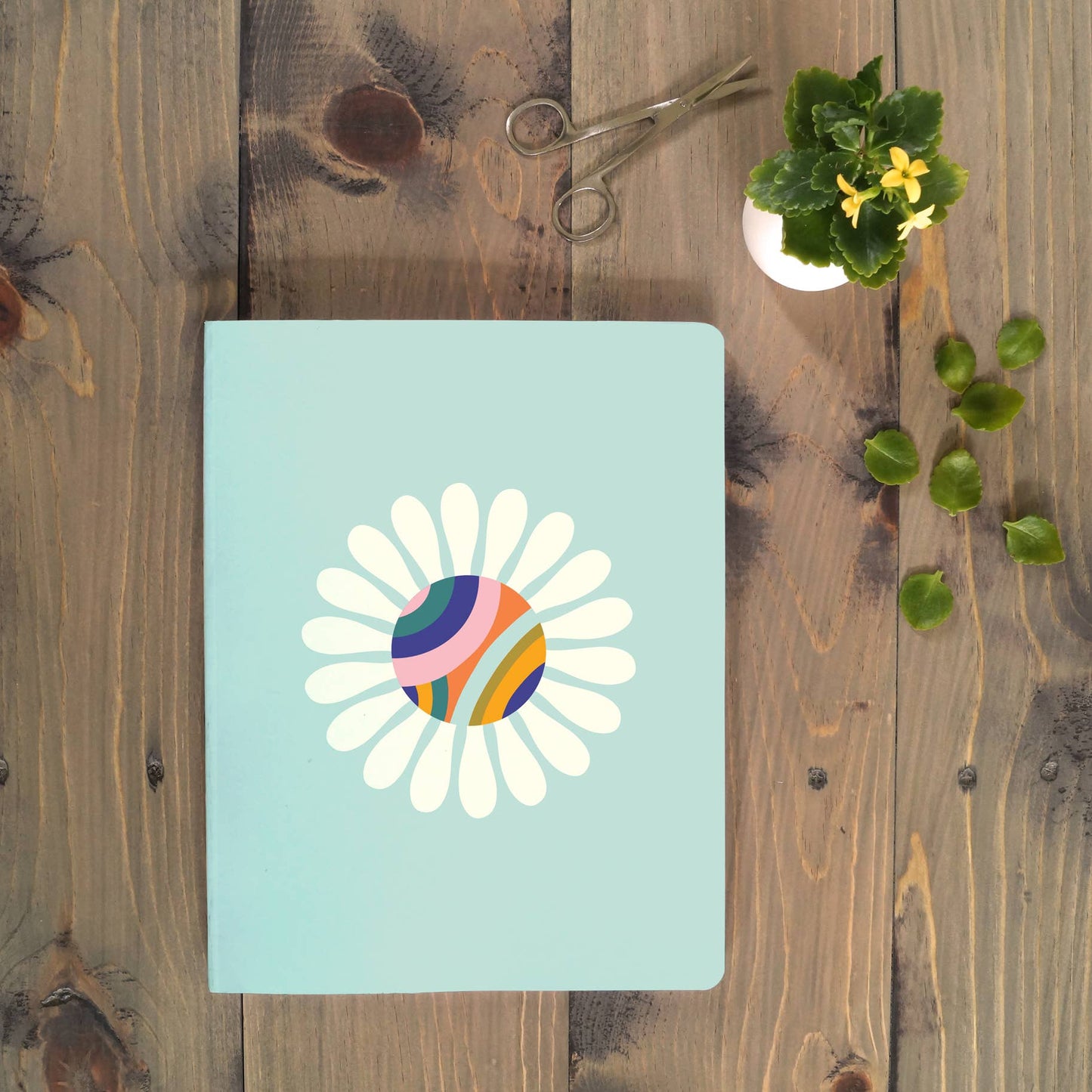 Large Velvet Touch Layflat Journal