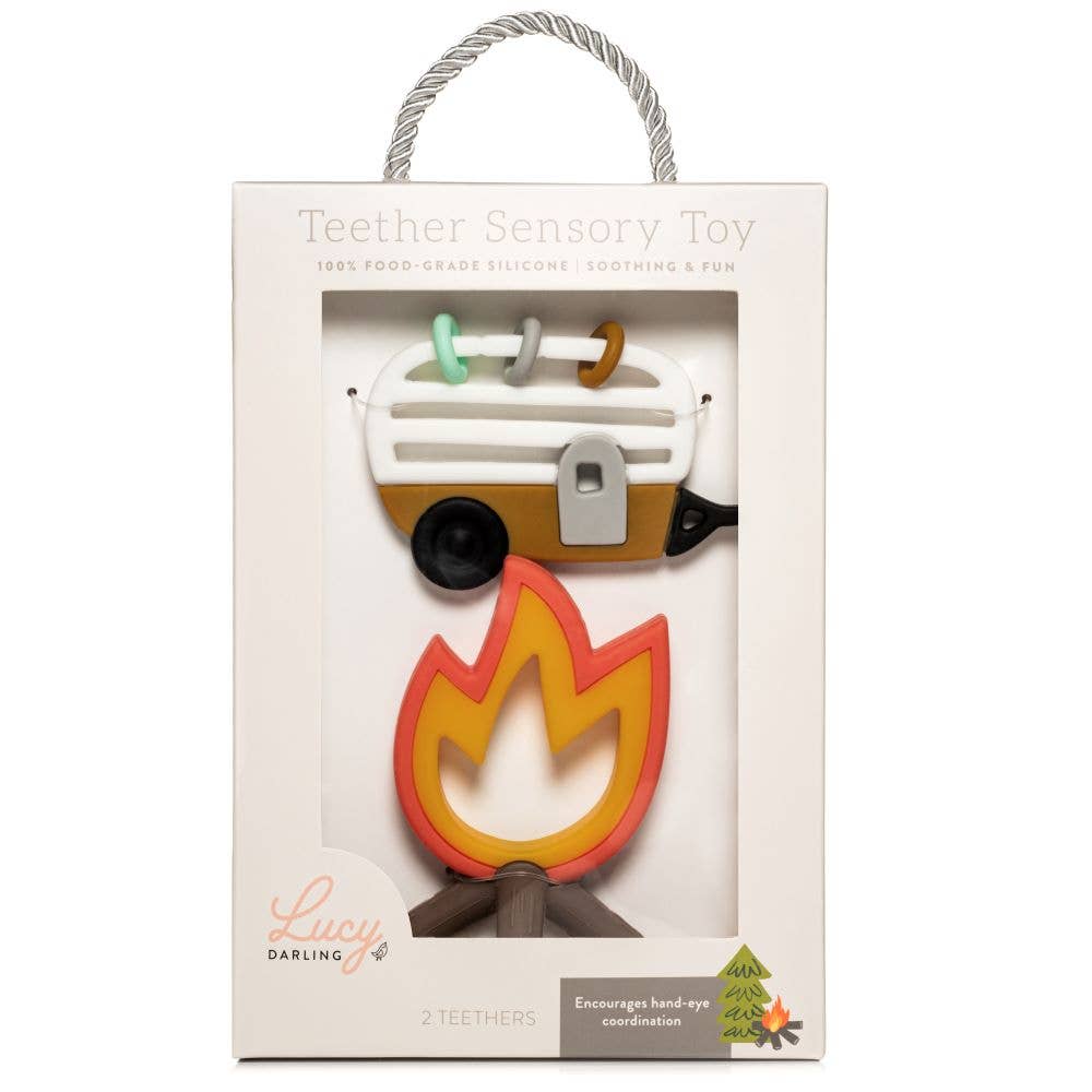 Little Camper Teether Sensory Toy