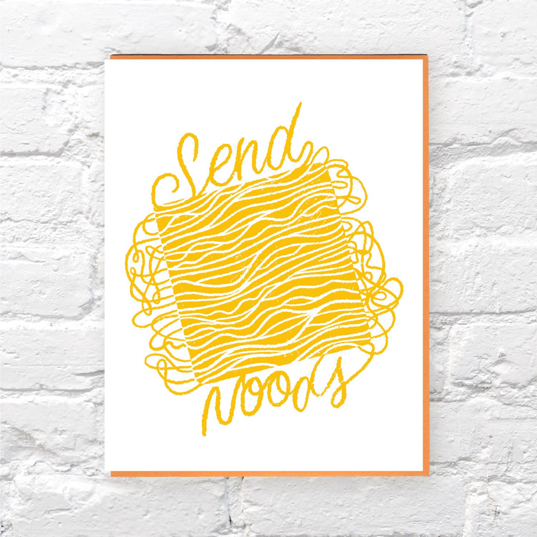 Send Noods Ramen Noodle Card
