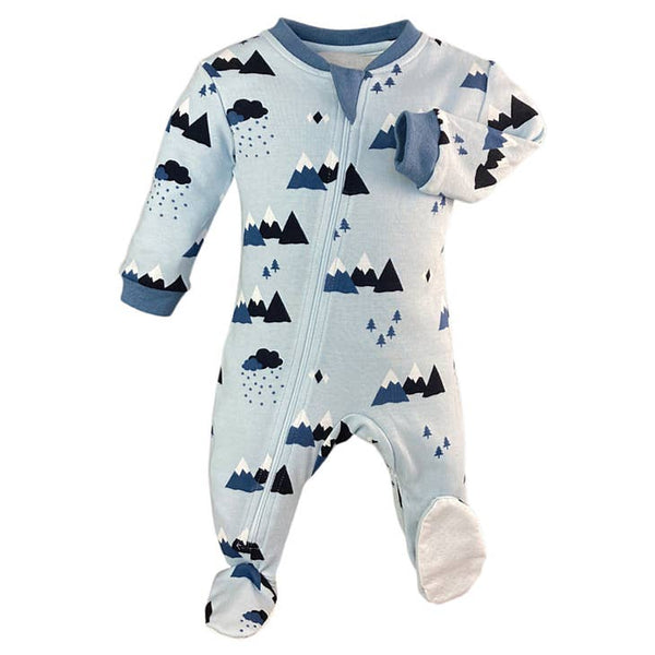 Little Adventurer Mountains Baby Bodysuit