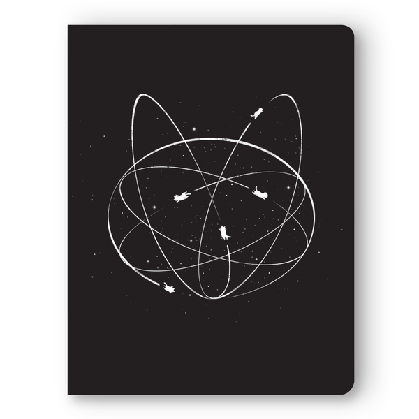 Large Velvet Touch Layflat Journal