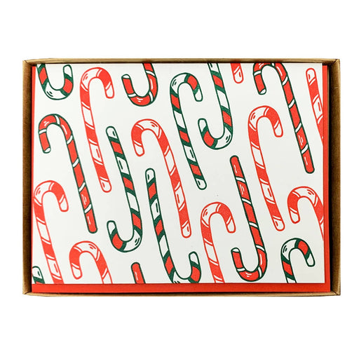Candy Canes Blank Card