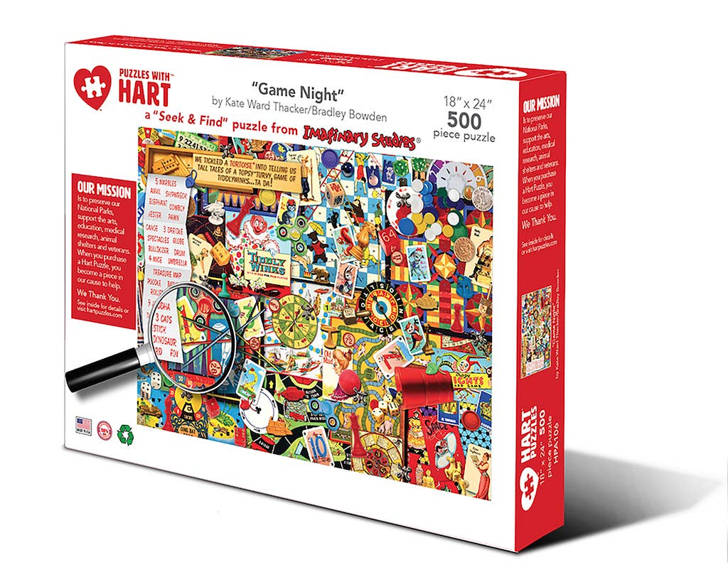 500 Piece Puzzle with Hart