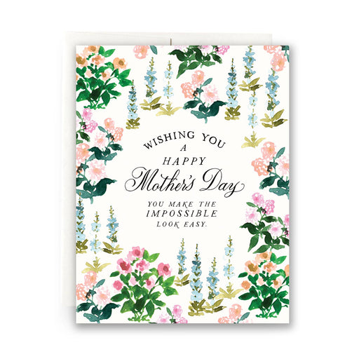 Make the Impossible Look Easy Mother's Day Card