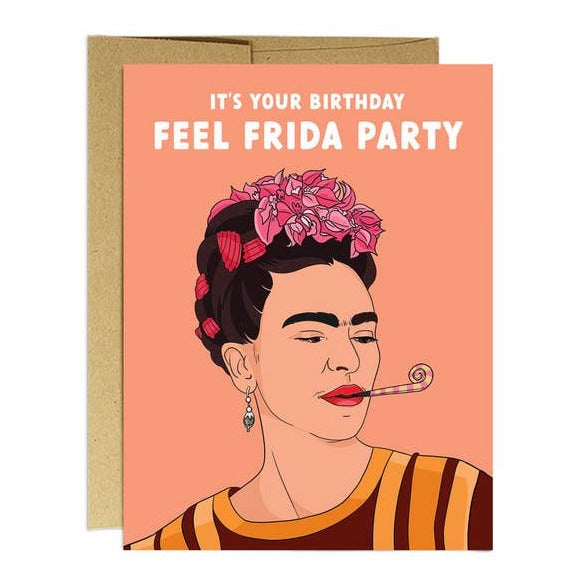 Feel Frida Party Birthday Card