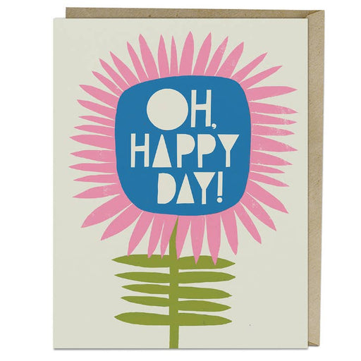 Oh Happy Day Flower Card