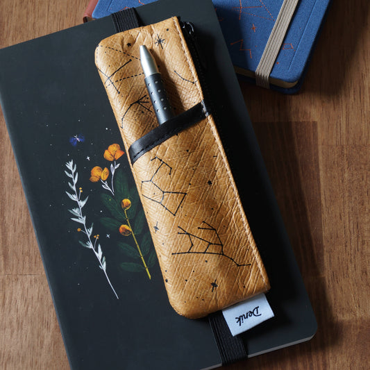 Constellation Tan Notebook Pouch