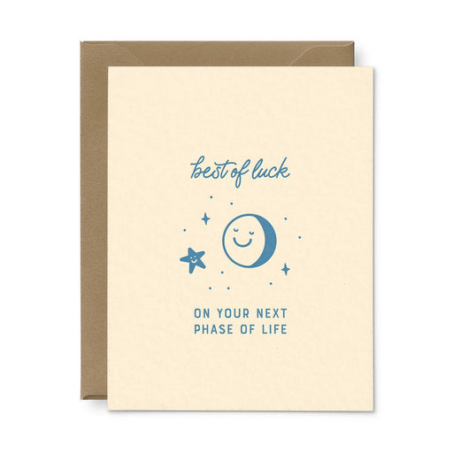 Best of Luck Next Phase of Life Card