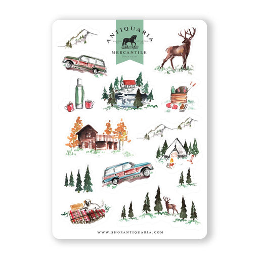 Alpine Lodge Sticker Sheet