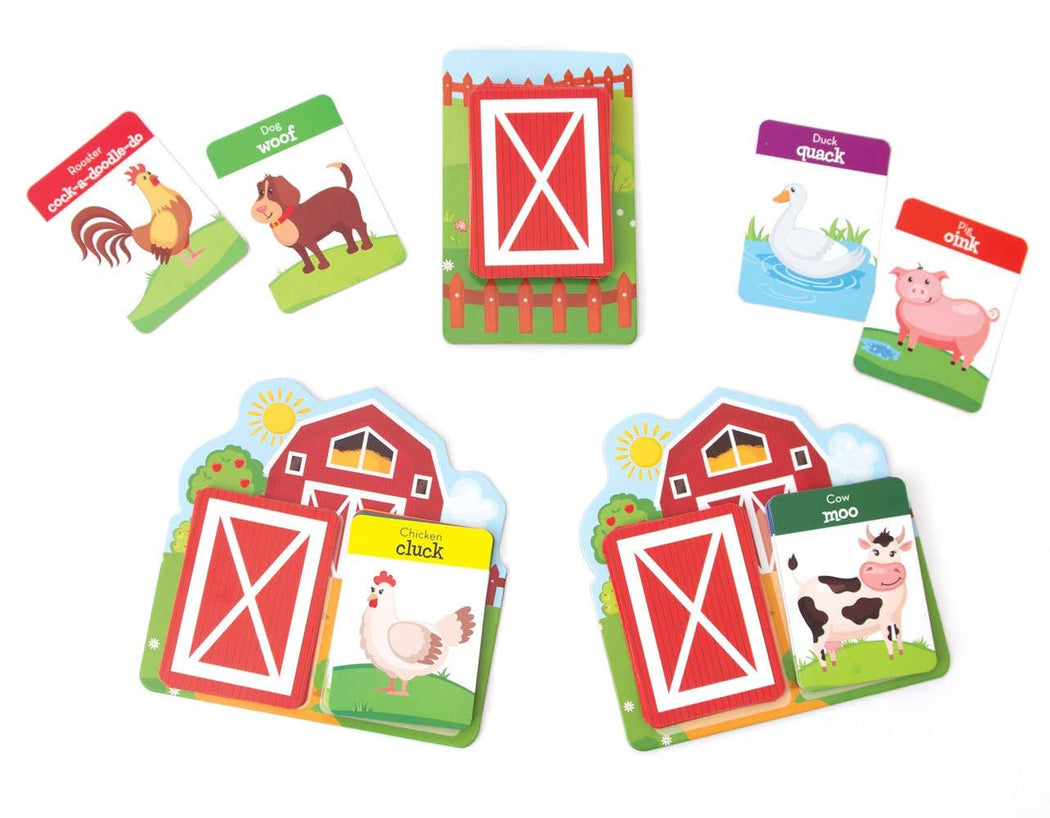 Moo Baa Cluck Snap Sounds Playing Cards