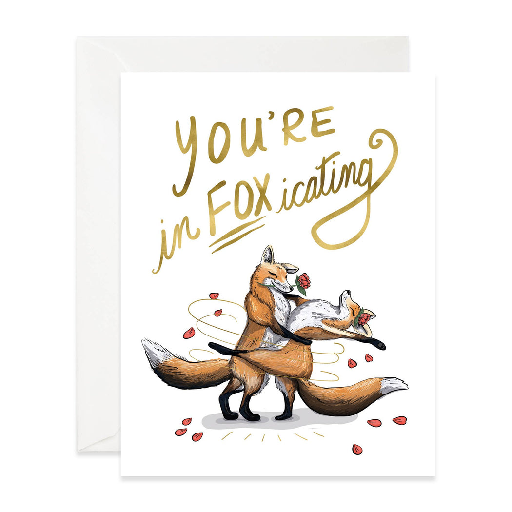 Youre Infoxicating Fox Love Card