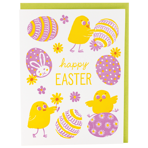 Egg Hunt Easter Card