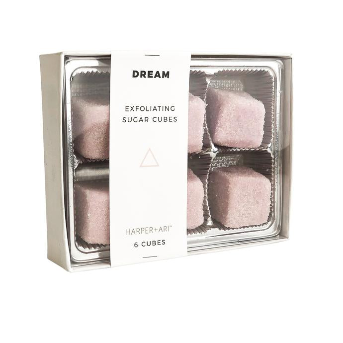Exfoliating Sugar Cubes - Mini Box of 6 - Dream