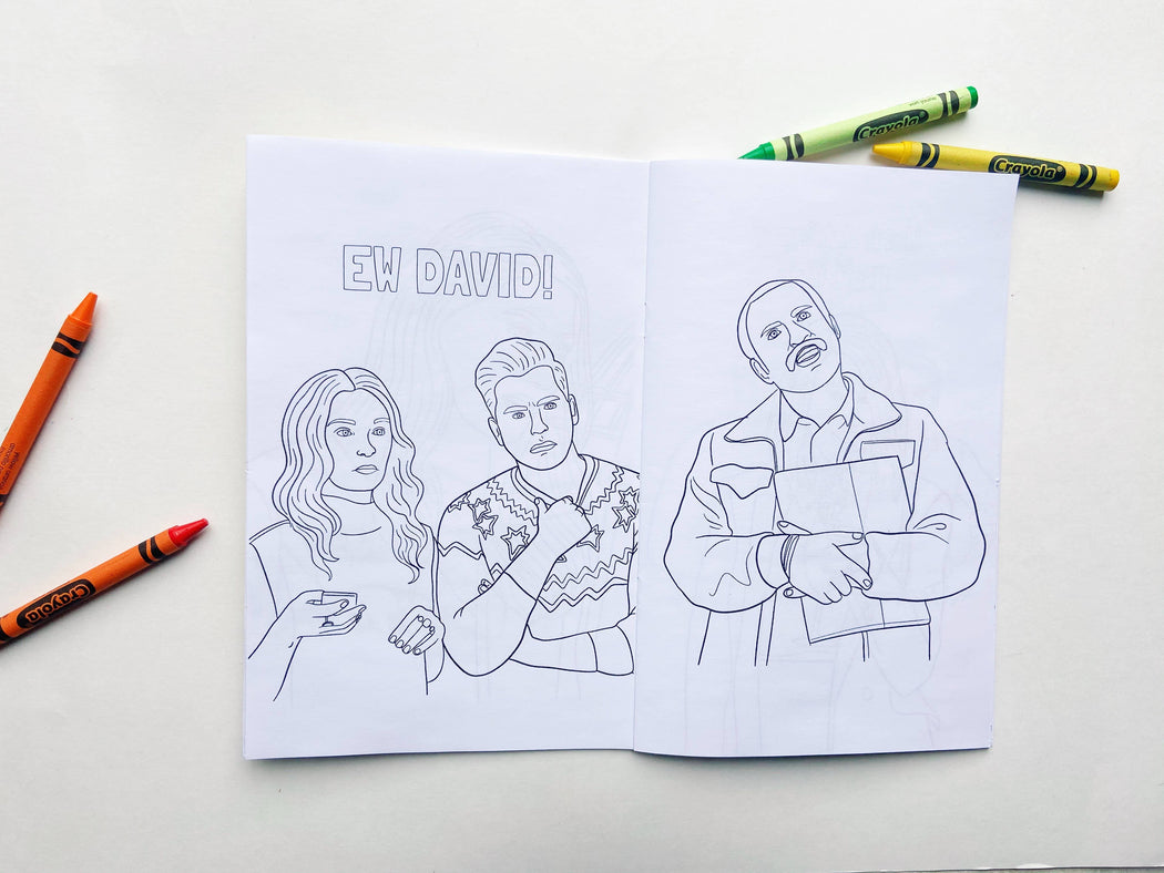 TV Show Coloring Book