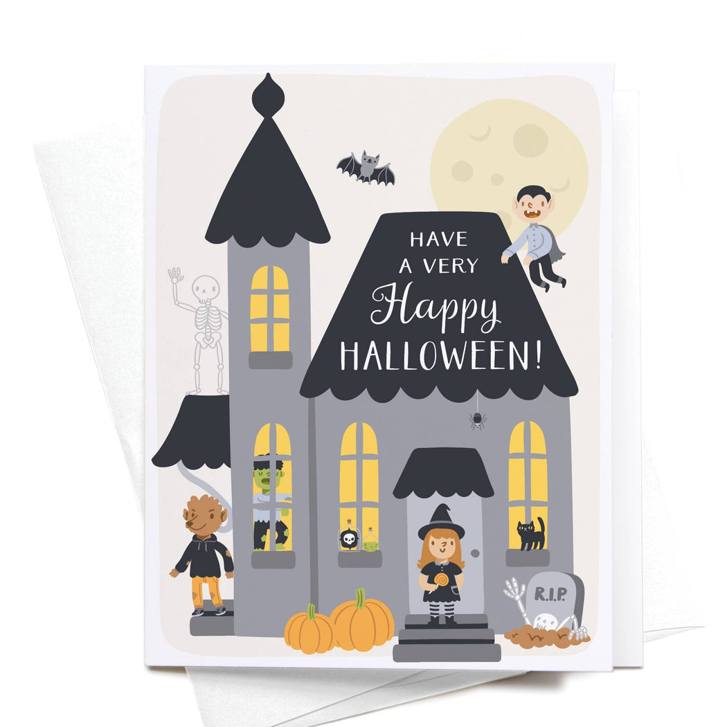 Have a Very Happy Halloween House Card