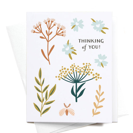 Thinking of You Soft Florals Card