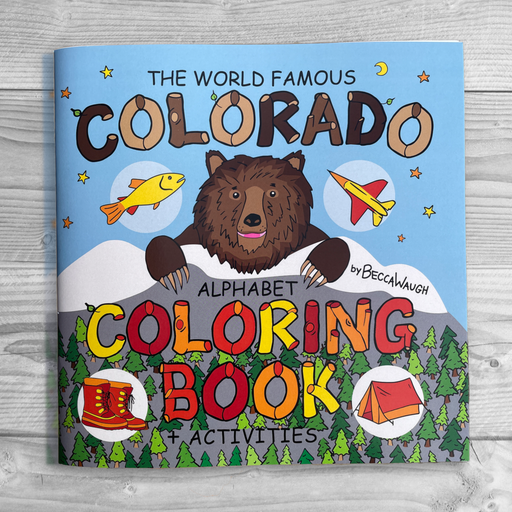 Colorado Alphabet Coloring Book