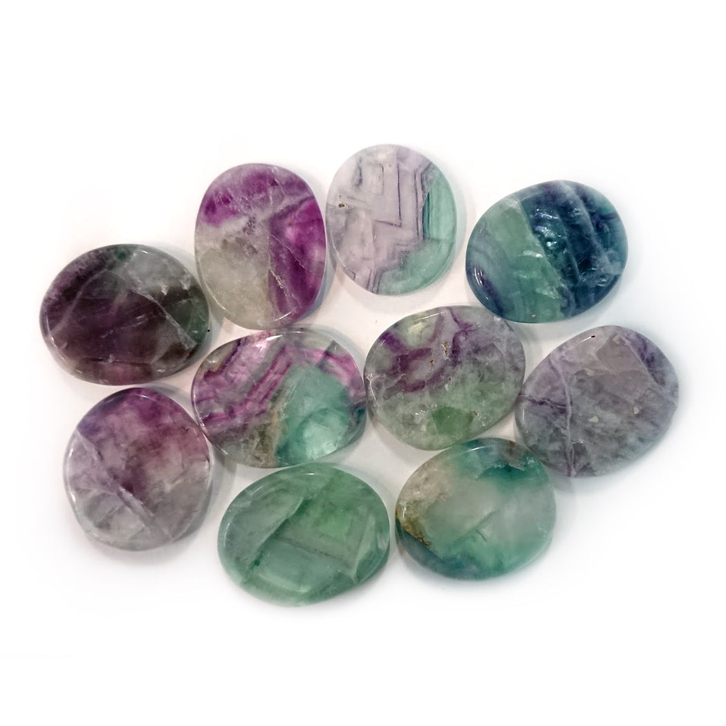 Fluorite Worry Stone