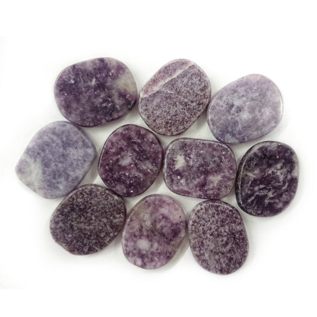 Lepidolite Worry Stone