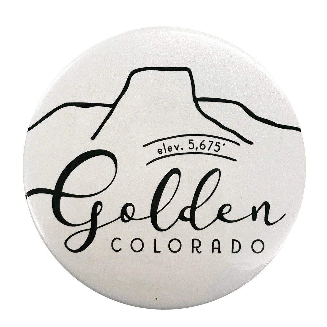 Golden Colorado Button