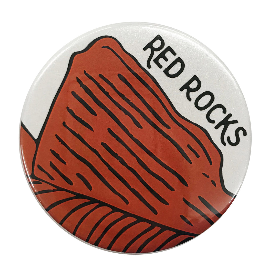 Red Rocks Button