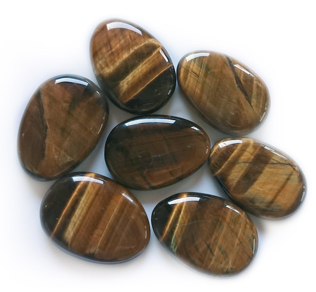 Tiger Eye Worry Stone
