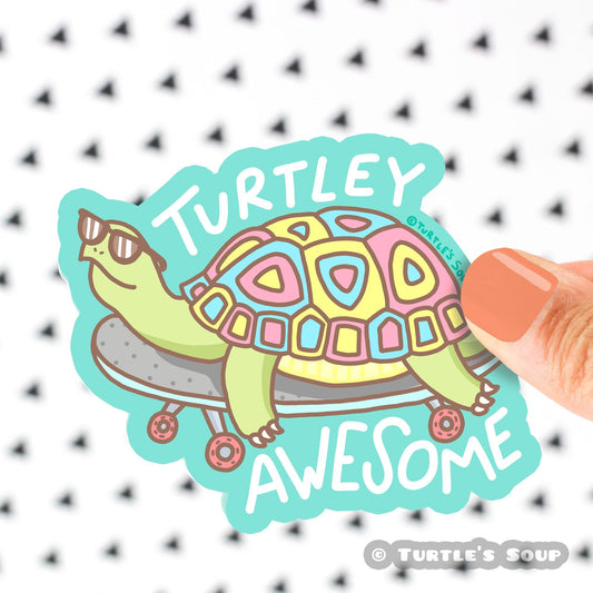 Turtley Awesome Vinyl Sticker
