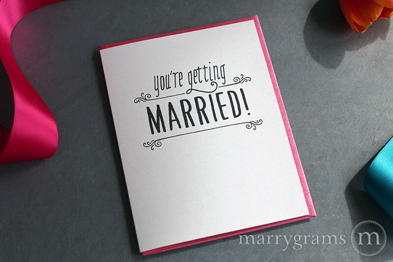 You're Getting Married! Wedding Card